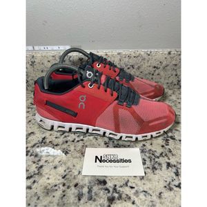 On Cloud 5 Swiss Engineering Red Chilli Rust Women Trainer Sneaker Shoes Size 9
